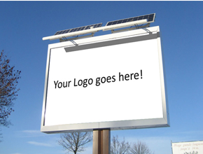 Solar LED Hoarding and Signage
